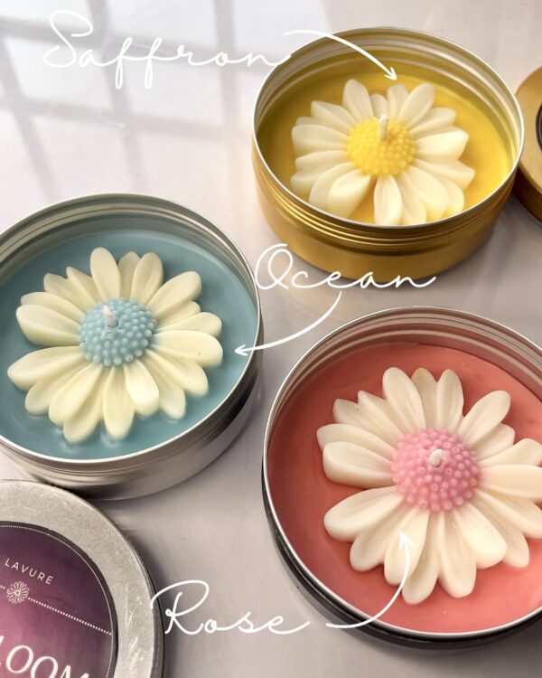 Tiny Bloom Candle