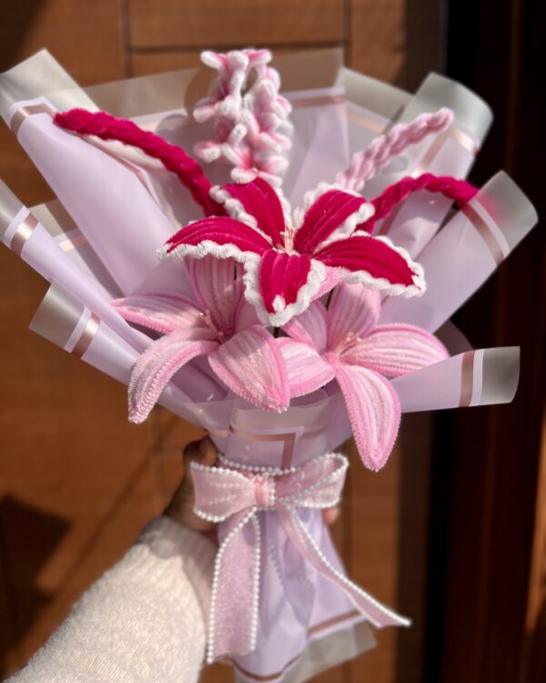 Blushing Lilies Flower Bouquet Blushing Lilies Flower Bouquet