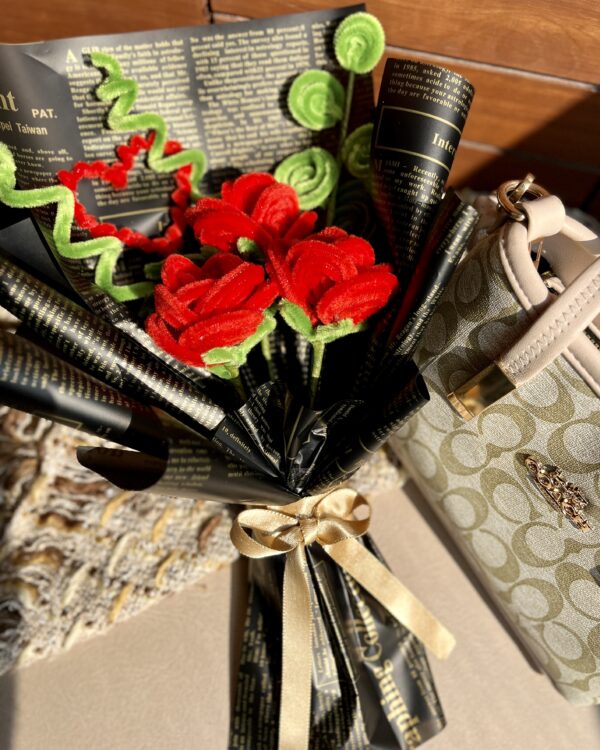 Everlasting Roses Flower Bouquet