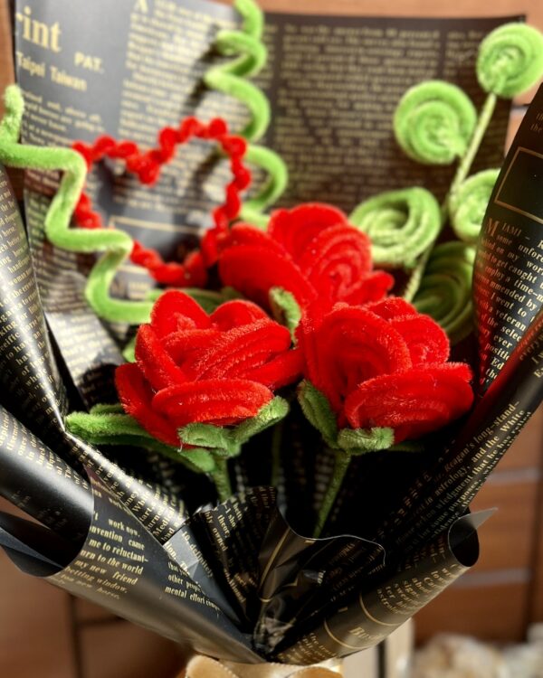 Everlasting Roses Flower Bouquet