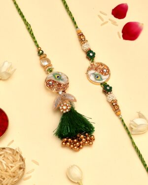 Mayur Vandan Rakhi Set