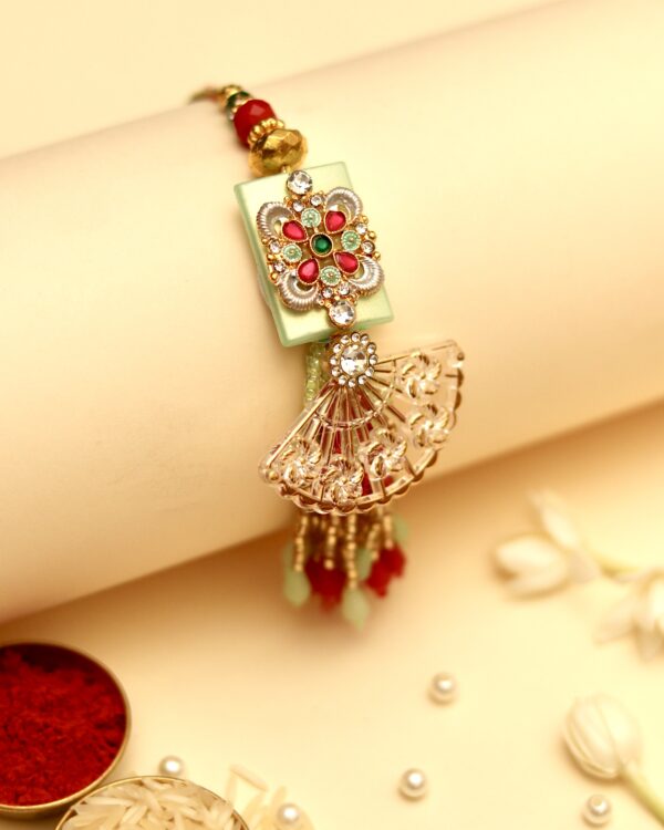 Rajsi Vaibhav Rakhi Set