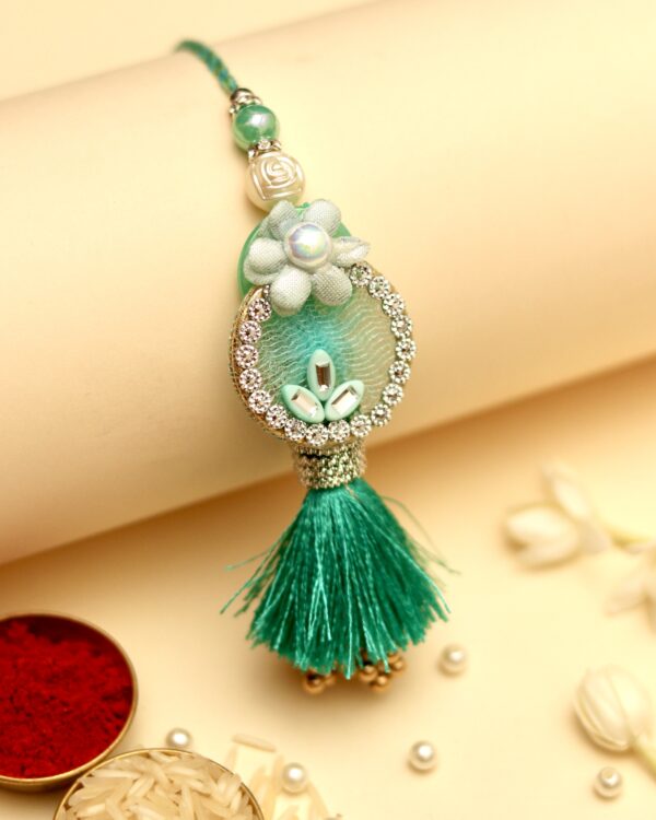 Gulnaar Rakhi Set - Mint