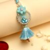 Gulnaar Rakhi Set - Sky Blue