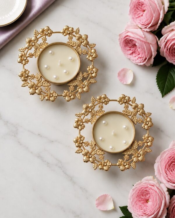 Pearl Blossom Urli - Pack of 1