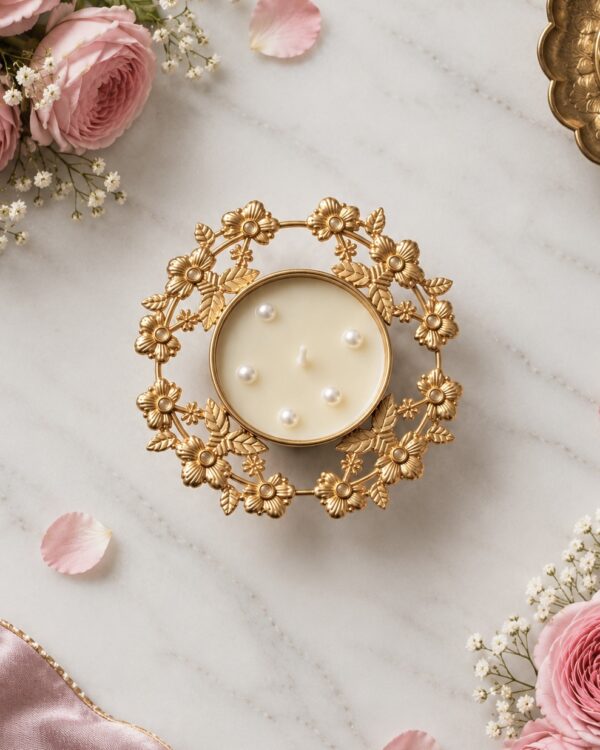Pearl Blossom Urli - Pack of 1