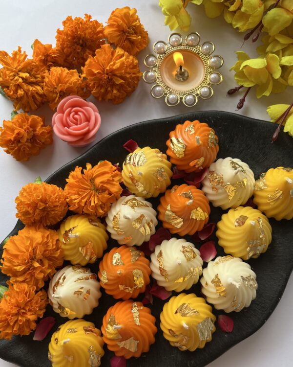Modak candles (Set of 4)