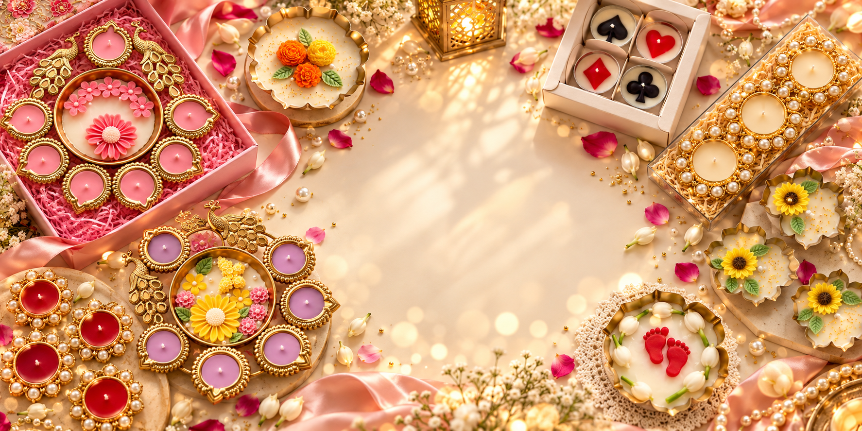 Lavure Diwali Collection 2026 – Handmade Candles & Festive Decor