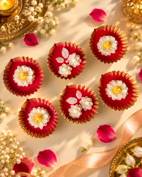 Divya Jyoti - Set of 3 Metal Diyas