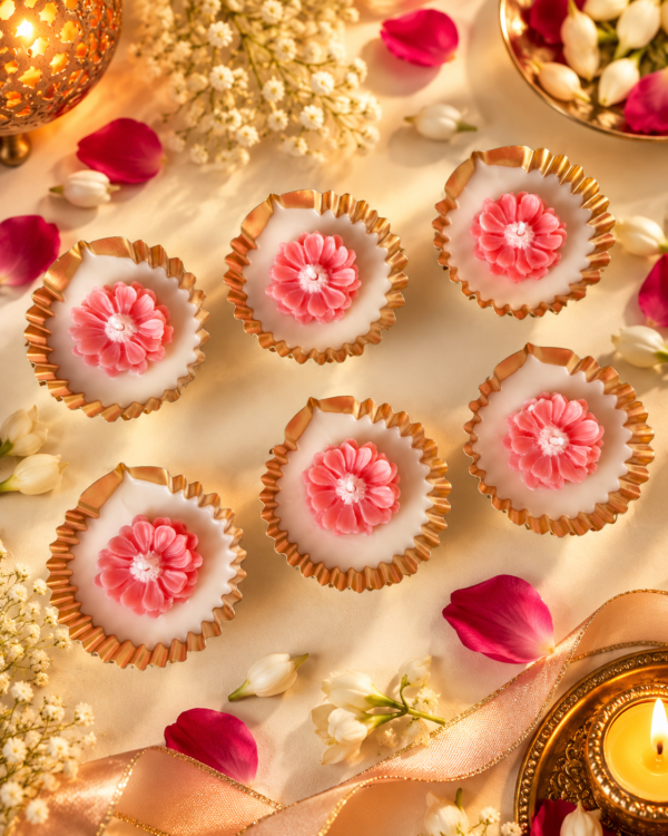 Kusum Jyoti Kusum Jyoti - Set of 3 Metal Diyas