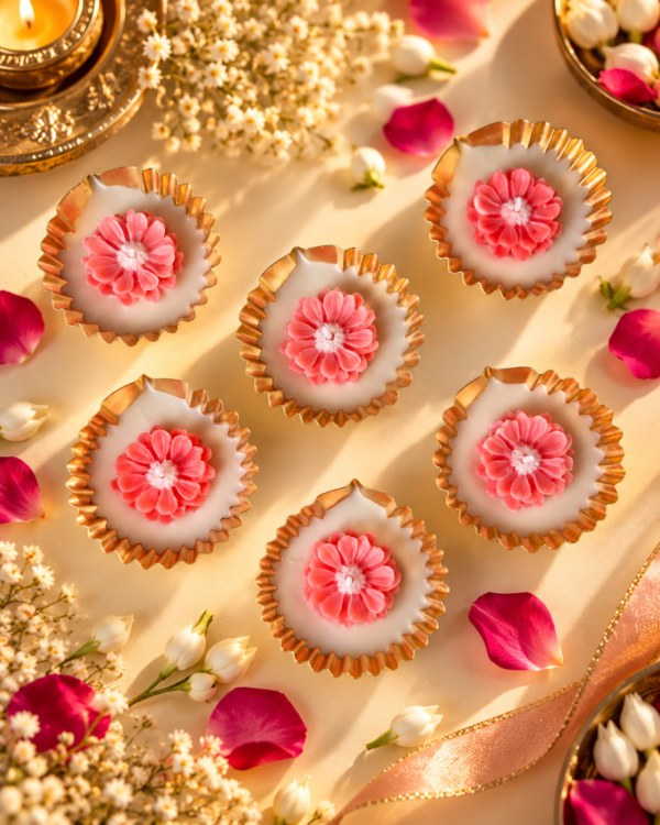 Kusum Jyoti Kusum Jyoti - Set of 3 Metal Diyas